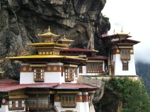 Amazing view of Tiger's Nest monastery